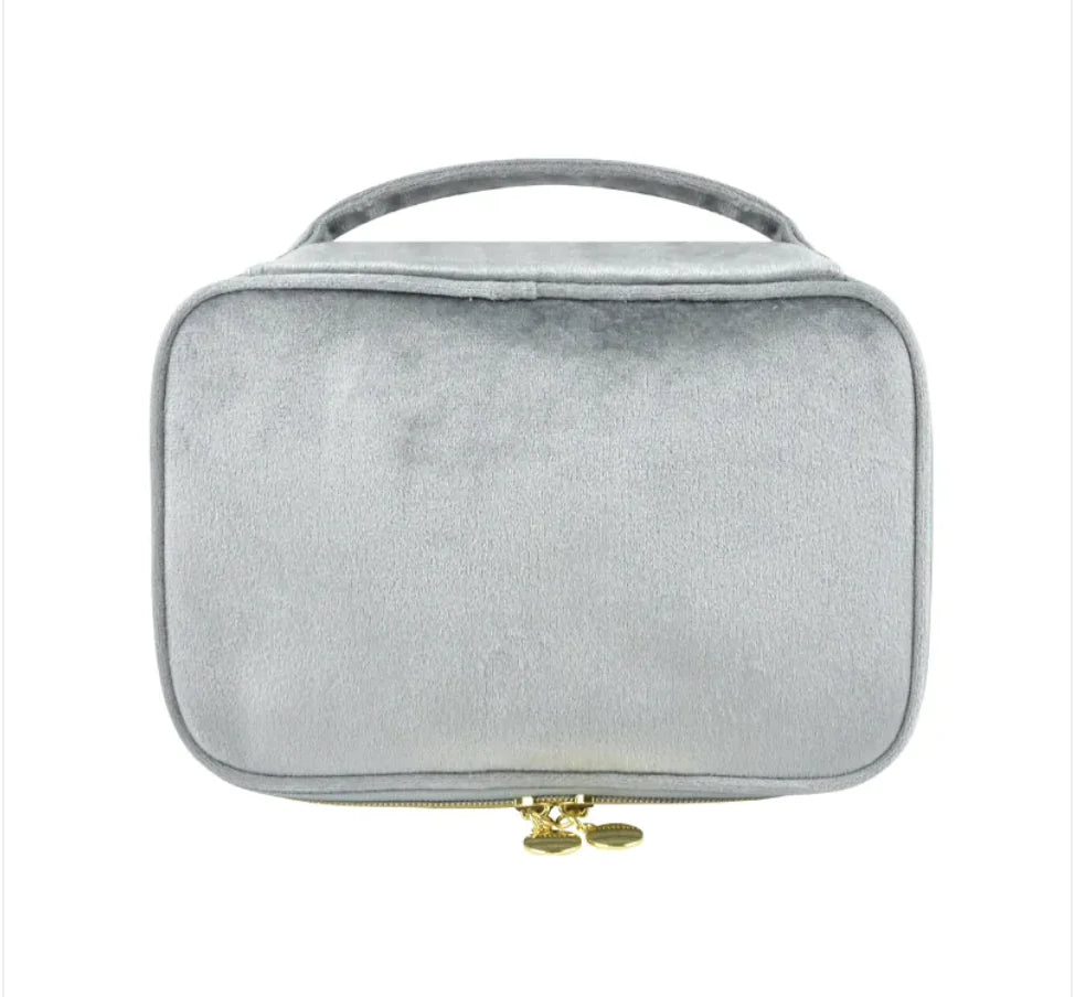 Portable Velvet Cosmetic Bag