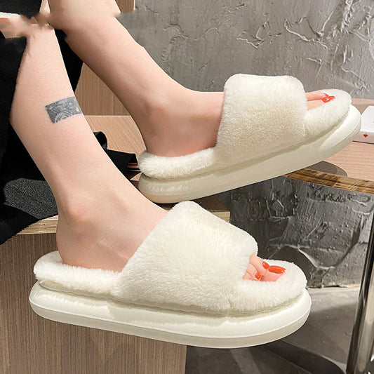 Fluffy Indoor Slippers