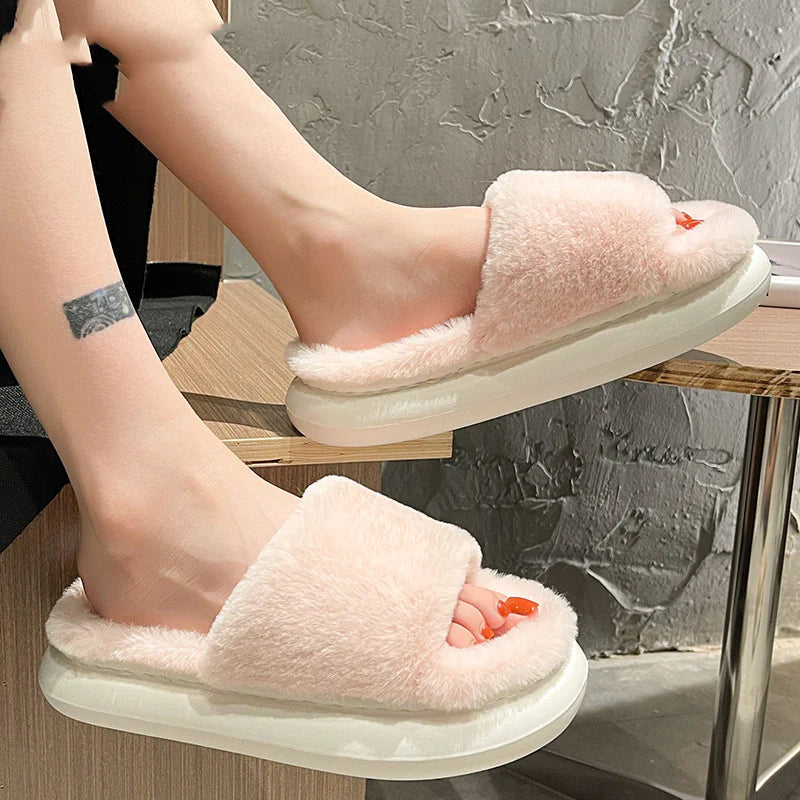 Fluffy Indoor Slippers