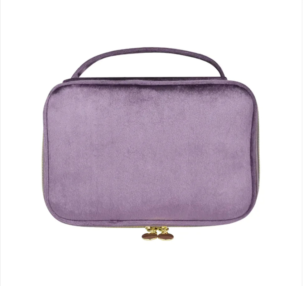 Portable Velvet Cosmetic Bag