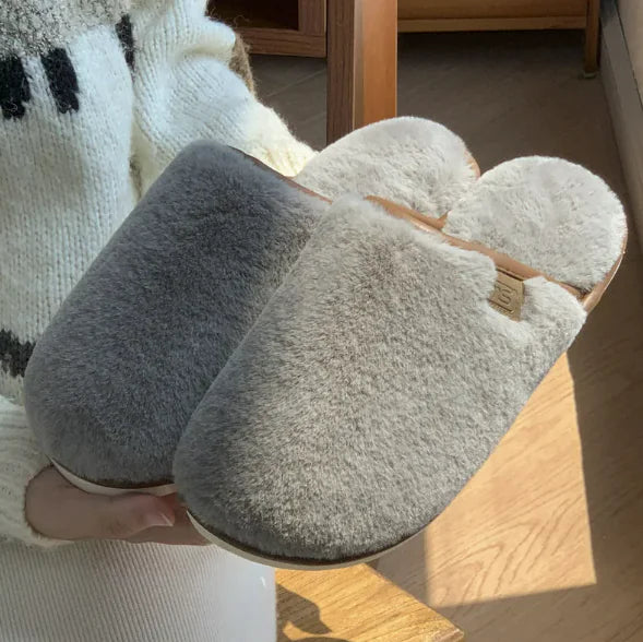 Winter Plush Non-Slip House Slippers