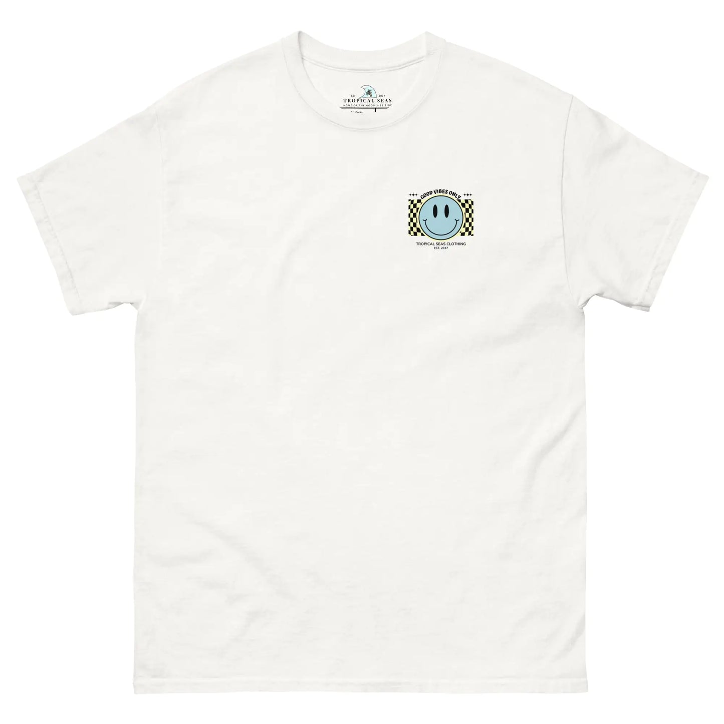 Men's Good Vibes Smiley Face classic tee