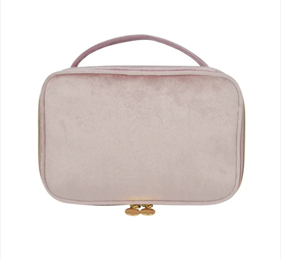 Portable Velvet Cosmetic Bag