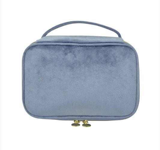 Portable Velvet Cosmetic Bag